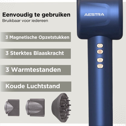 Aestra Föhn met Diffuser - 110.000RPM - Aestra B.V.